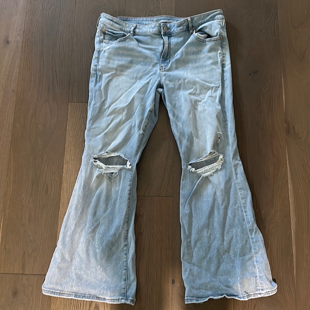 American eagle flare size 18